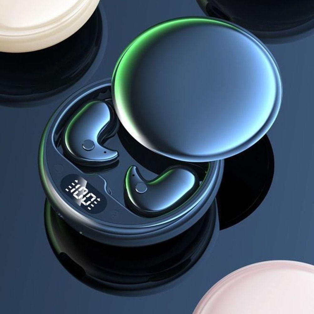 LED Display Bluetooth Earphones Bluetooth 5.3 Invisible Sleep Headphones Deep Sleep Earbuds  Office