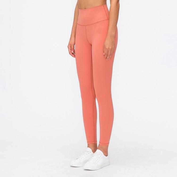 High Waist Yoga Pants Women Fitness Running Tights Hip Lifting Nine Point Feet Tight Fitting
