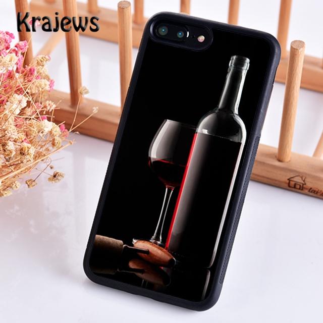 Red Wine Glass Phone Case Cover For iPhone 17 Air 16 15 14 Plus 11 12 13 Pro Max Coque Shell Fundas