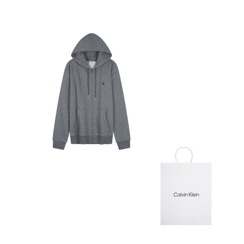 Calvin Klein Sweatshirts Men's Hooded Moderate Cardigan 40QM434-P7E