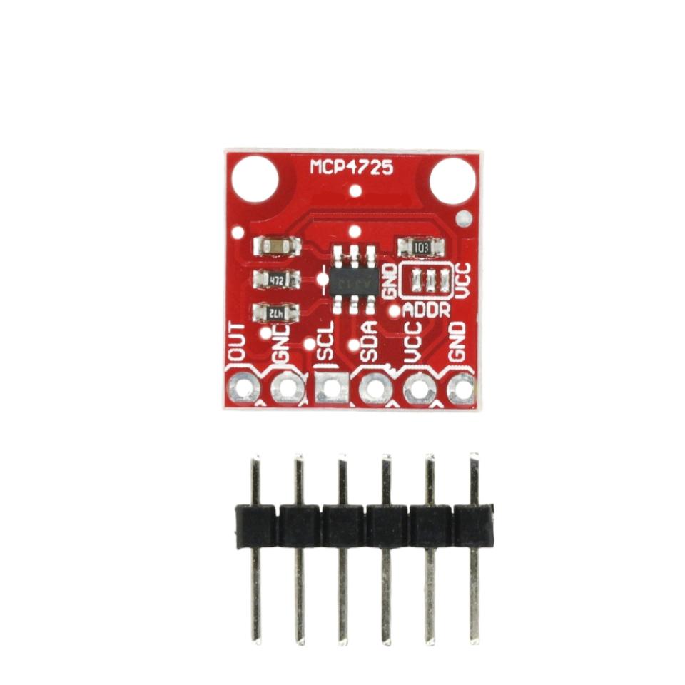 

MCP4725 I2C DAC Breakout Module – 12-Bit Digital to Analog Converter with EEPROM for Arduino ESP32 (1/5/10PCS)