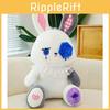 Rose Sad Rabbit Plush Toy Doll Home Decoration Sofa Ornament Girl Gift Holiday