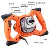 2380W Dual High Low Gear 6 Speed Handheld Paint Cement Grout Electric Mortar Mixer Putty Powder Mixing Machine