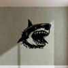 Shark Metal Wall Art Man Cave Decor Game Room Gift