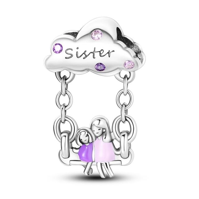 925 Sterling Silver Charms Beads Animal Pendant Dangle Fit Necklace Bracelet Gift Women Party