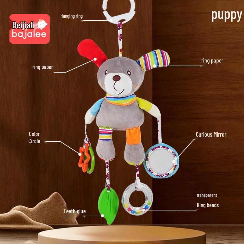 Baby Stroller Mobile: Crib Rattle & Car Seat Soothing Toy