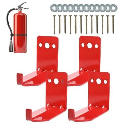 4 Stuks Heavy Duty Wandmontagebeugel Ruimtebesparende Brandblusserhanger Industrieel Gebruik