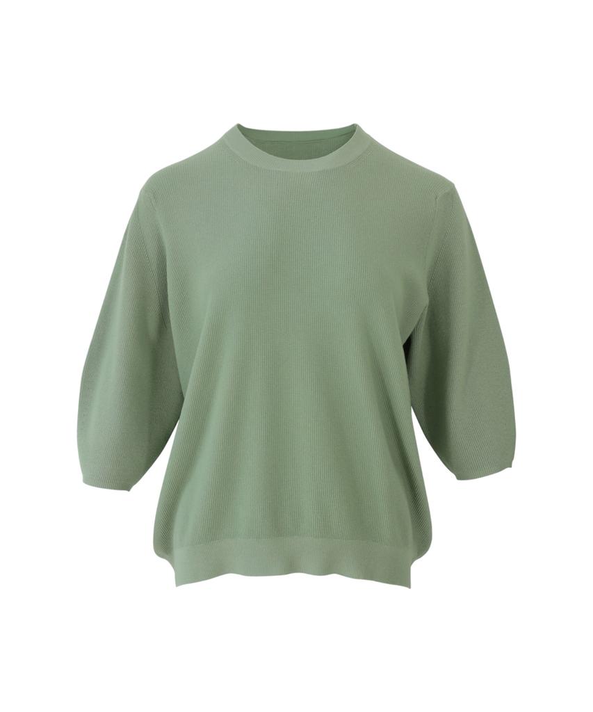 Baseukala Drop Shoulder Round Neck Capri Knitwear (5Colors)