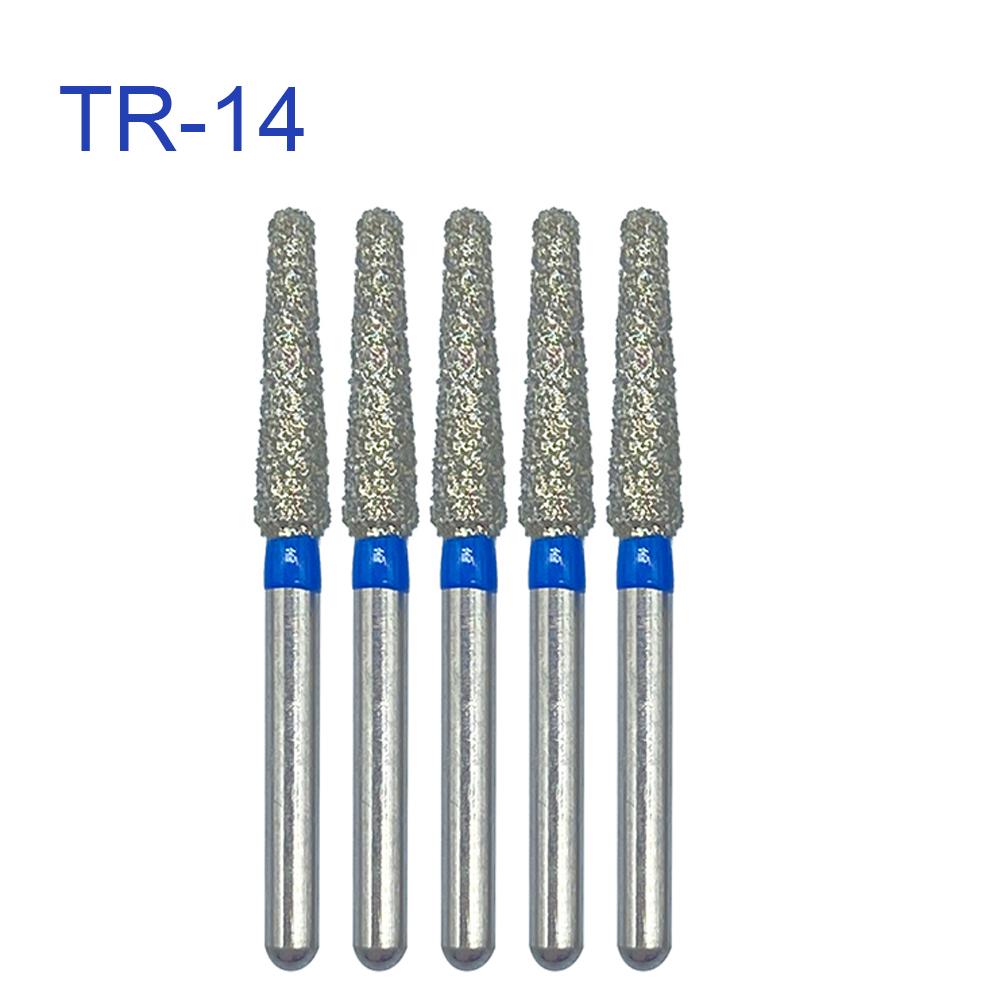 5Pcs/Pack, Jnsur Dental Diamond Burs Dental Drills For High Speed Handpiece Fg Dia 1.6Mm Dental Lab Technican Dentistry Material
