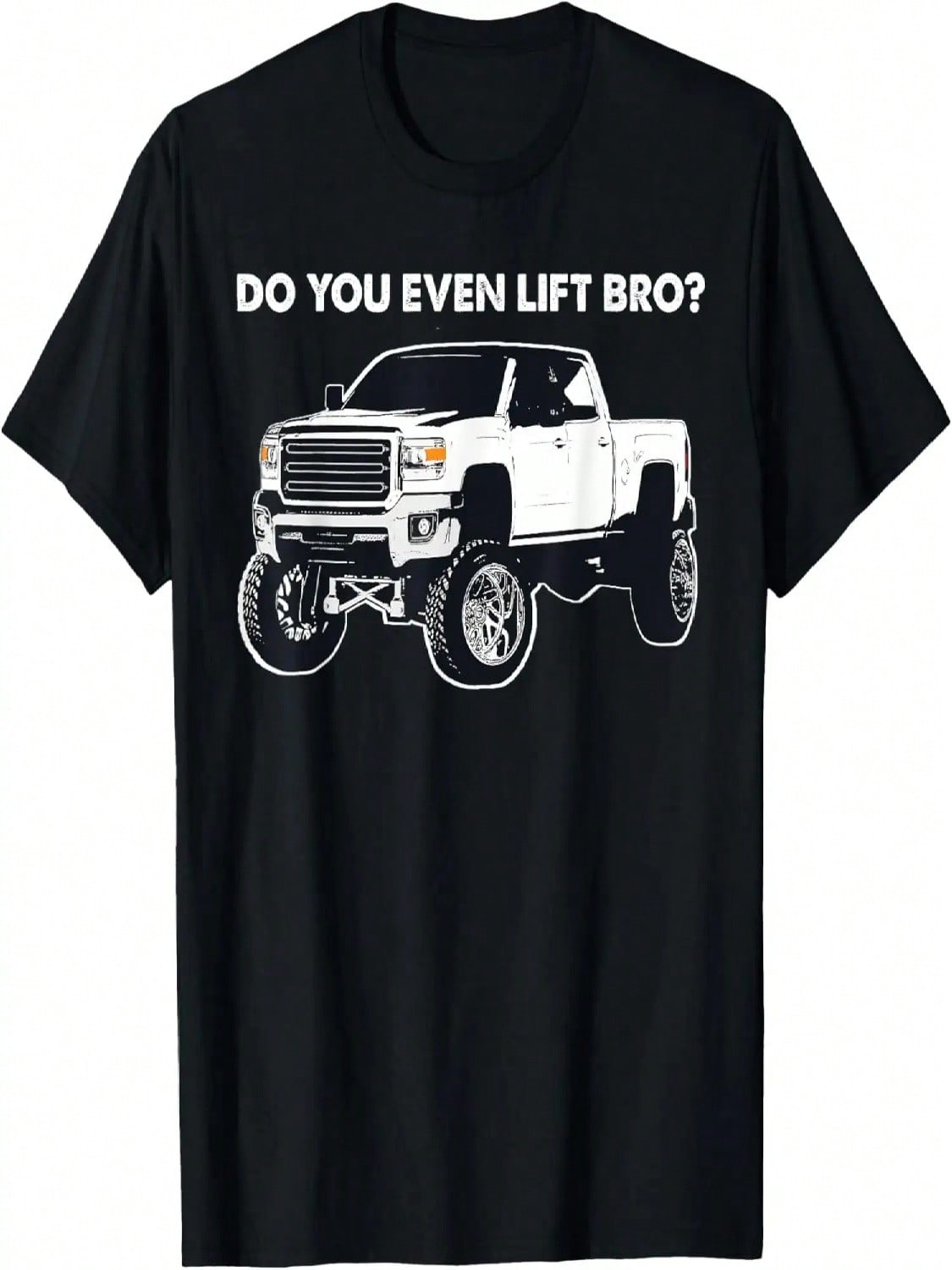 Funny Lifted Truck Graphic T-Shirt For Men Women And Kids T-Shirt S разноцветный