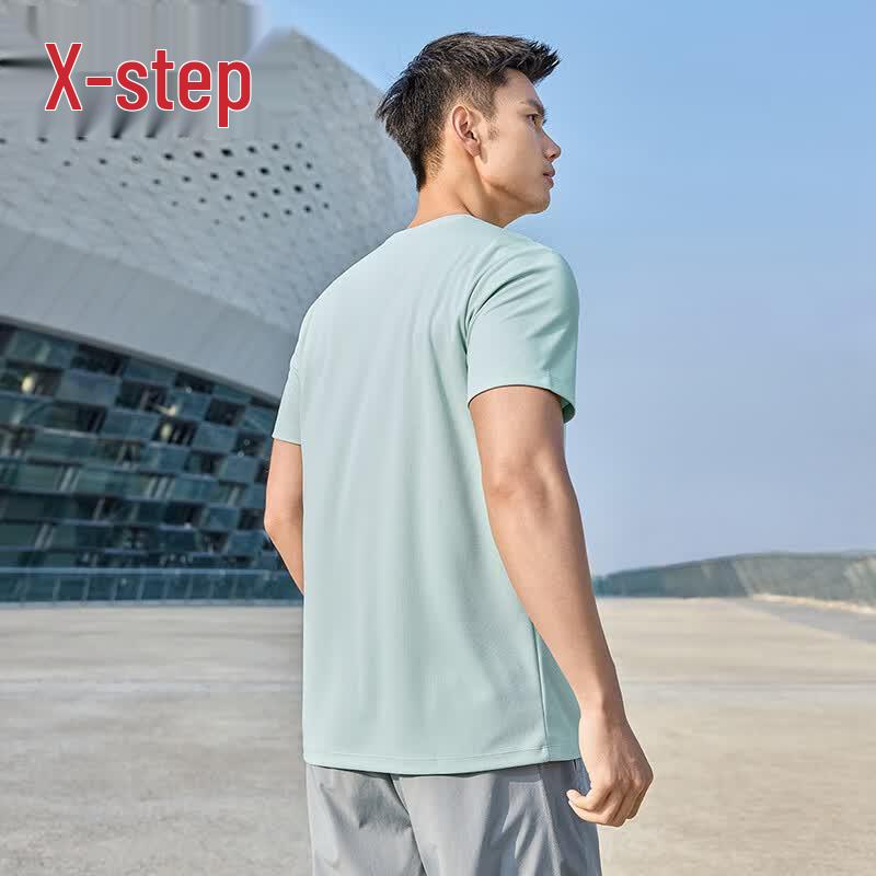 Tebu Men's Quick-Dry Ice Silk Cool Feel Sports T-Shirt
