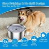 Edelstahl Hund Trinknapf Schwimmend NichtNassMund Katze Napf Ohne Verschütten Haustier Trinkwasser Spender