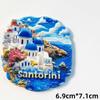 Griechenland Souvenirs Athen Parthenon Tempel Santorini Kühlschrankmagnete Heimdekoration Hochzeitsgeschenke Zeus Kühlschrankaufkleber