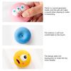 Dog Chew Toys for Small Breed Dogs Squeak Balls Safe Soft Rubber Material for Puppy Fetch and Retrieve Training