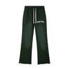 Legends Prevail NY Mens Casual Pants Streetwear Drawstring Waist Micro Flare Trousers