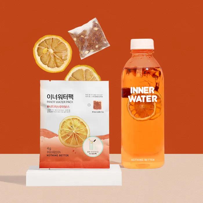 

[Внутренний водный пакет] Цитрусовый ройбуш 10 пакетиков