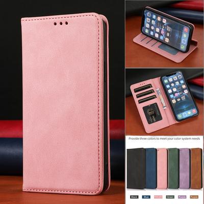 Magnetic FLip Leather Phone Case For iPhone 14 13 Mini 12 11 15 Pro Max Mobile Cover 7 8 Plus SE 2022 Stand Coque Wallet Fundas