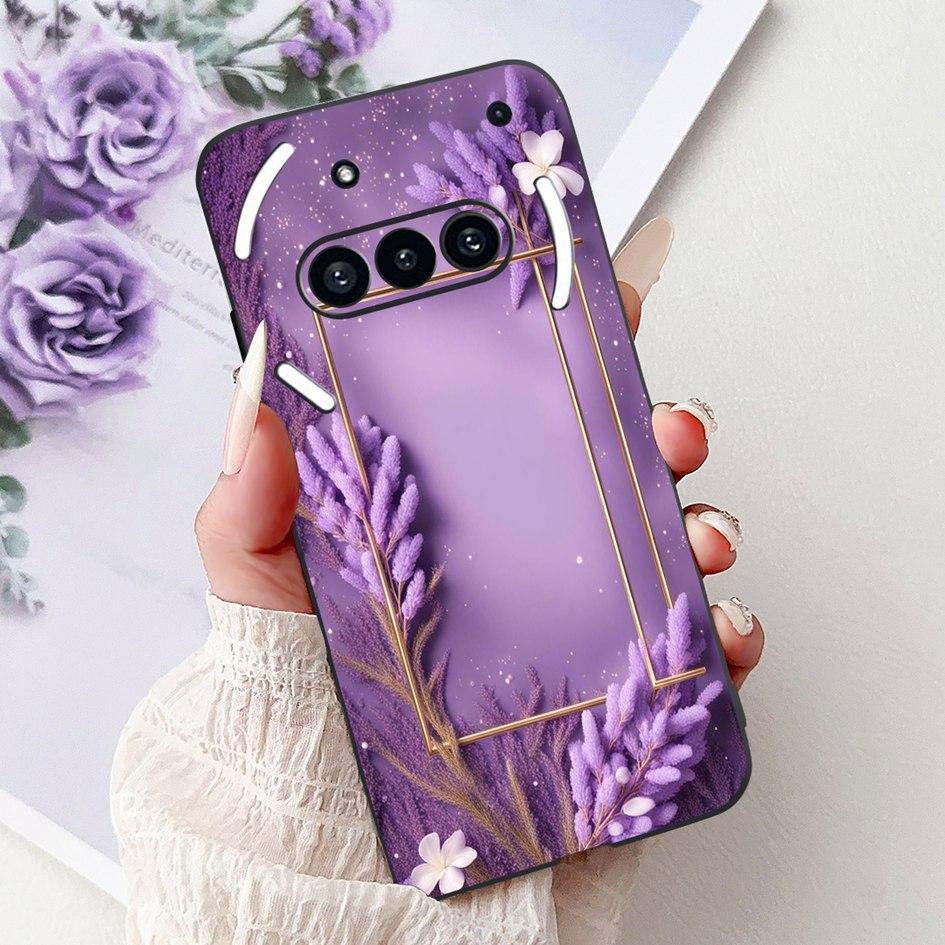 For Nothing Phone 3A 2025 Case A059 Fashion Flower Cats Cartoon Silicone Soft Shockproof Cover For Nothing Phone3A 3A Pro Bumper