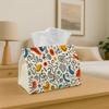 1pc Fun Abstract Design Tissue Holder with Doodle Shape, Versatile Fabric Tissue Box, Ideal for Outdoor Gatherings, Everyday Desktop Tissue Organizer,