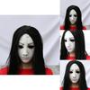 Mască Latex Fantomă cu Păr Lung pentru Halloween și Distracție în Escape Room