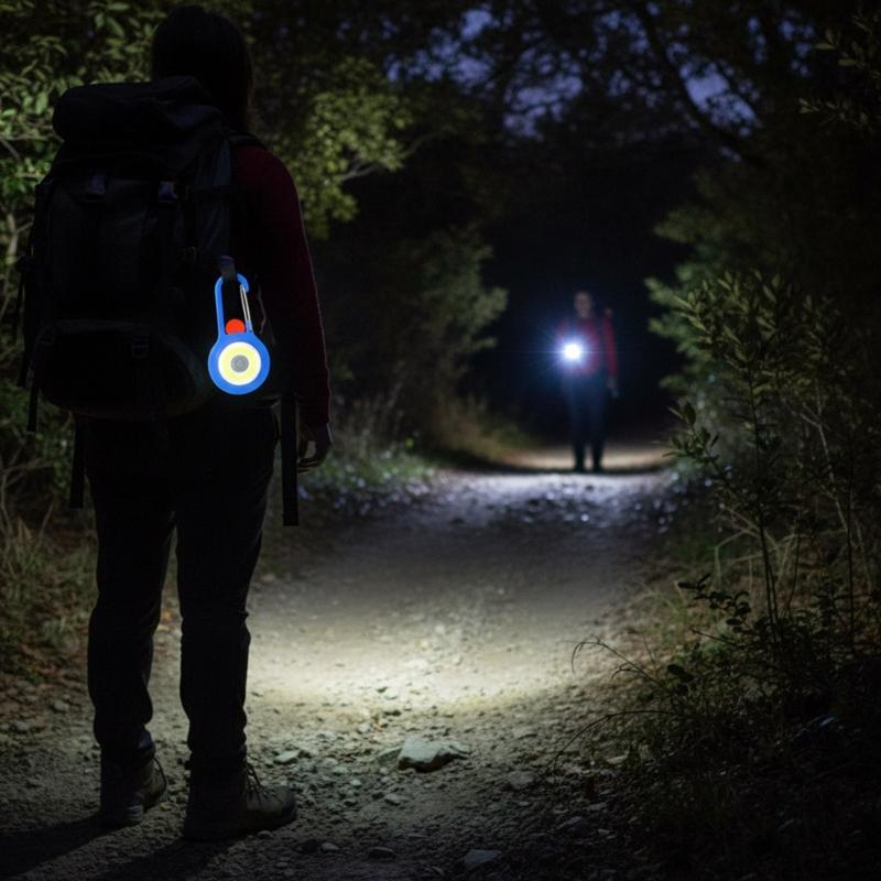 4Pcs Multifunctional Handheld Emergency Light Portable Keychain Lights Pocket Lamp Small Torch Keychain Flashlights