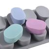 8-Hole Oval Soap Making Silicone Mold Chocolate Bomb Mold for Party Decoration