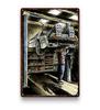 Back To The Future Poster Metal Tin Sign Vintage Home Decor Movie Wall Sticker Metal Plaque Retro Iron Painting Room Decor 30x40