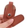 Professional Hairdresser Barber Scissors Leather Case Pu Leather Protective Case Single Pack Portable Pet Scissors Storage Bag