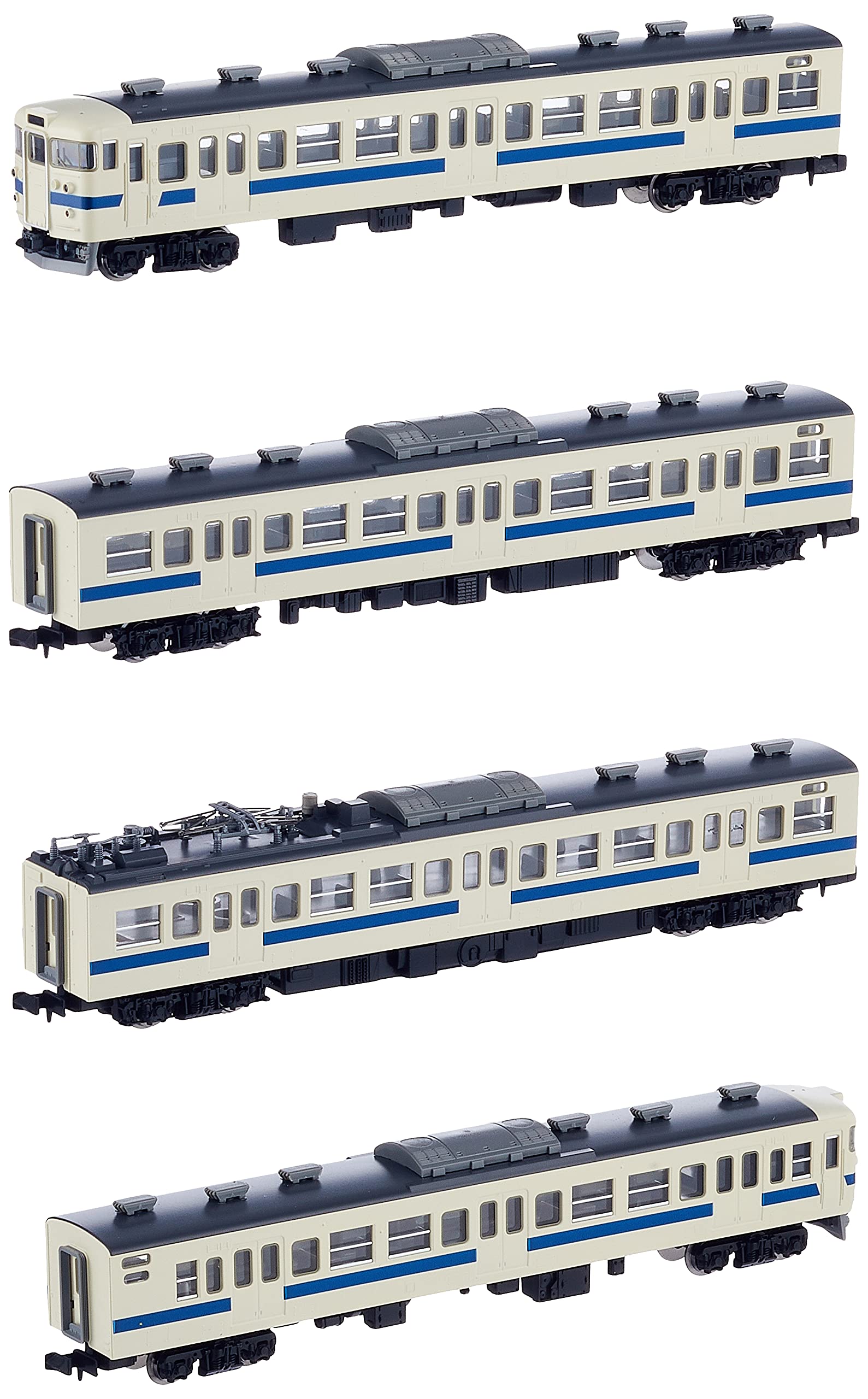 

TOMIX N Gauge 415 Series Joban Line Basic Set B 92885 Залізнична модель поїзда білий