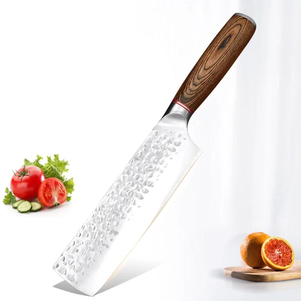 Professional Cleaver Knife Forged Kitchen Knife Meat Fish Slicing Chef Stainless Steel Boning Knife for Cooking Tools