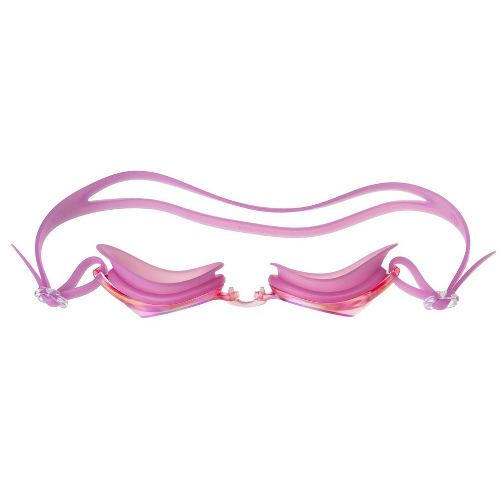 MIZUNO Swim Cushion Pink with Ruby Mirror Goggles, Type, N3JE602164,