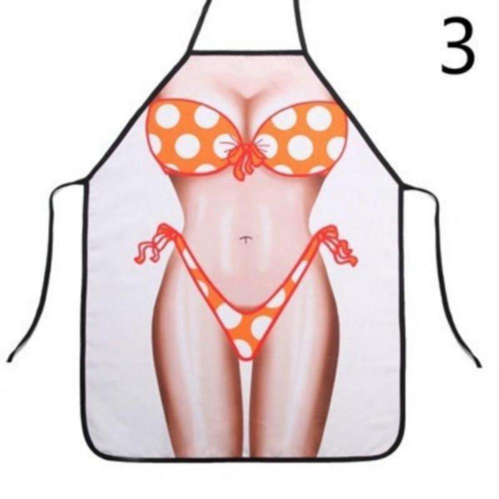 

Модный сексуальный водонепроницаемый фартук для бара, кафе, кухни, кухонный фартук, бытовой фартук 3