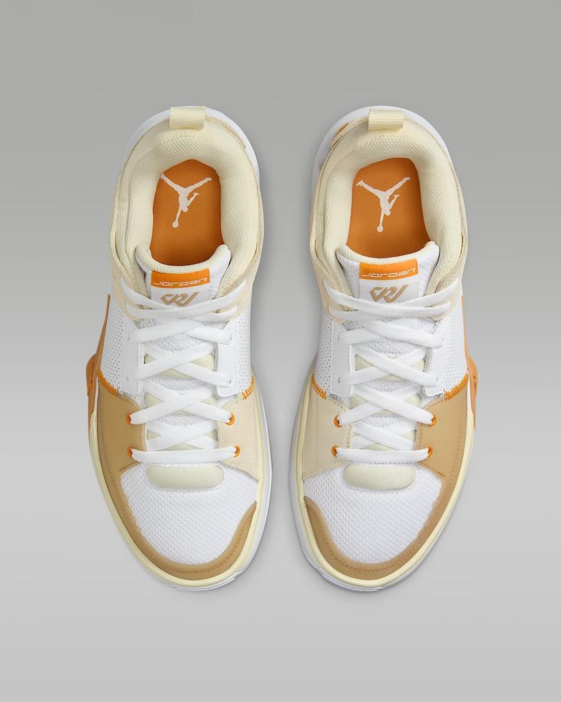 FD2336-102 Nike Jordan One Take 5 White Coconut Milk Gum Light Brown (Men's)
