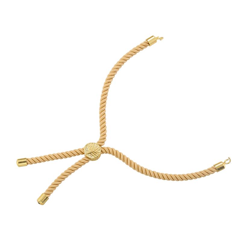 ZHUKOU 14 colors Rope Bracelet for women DIY Jewelry accessories colorful Rope bracelet chains Jewelry materials VL342