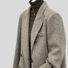 Women's Stylish Petite Wool Coat - 2025 Autumn/Winter Short Woolen Suit Style