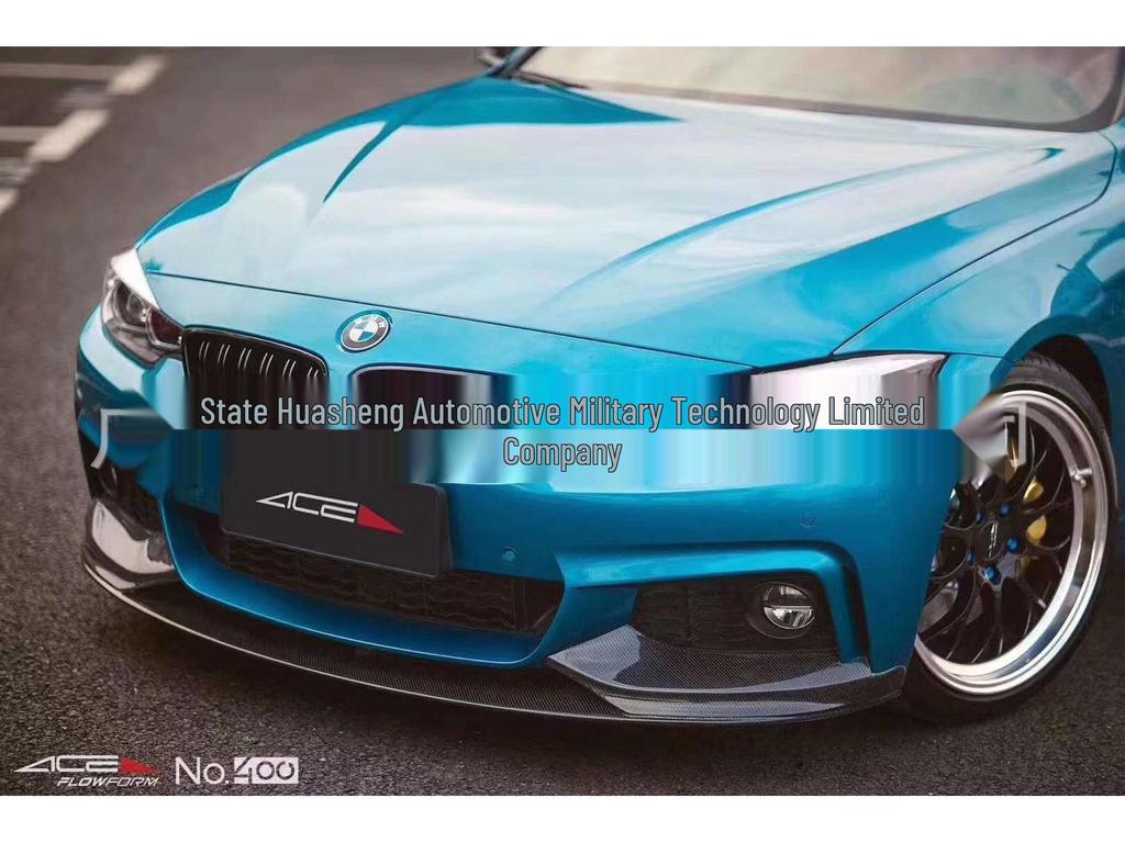 BMW 4 Series F32/F33 M4 Carbon Fiber MP Style Front Lip Spoiler