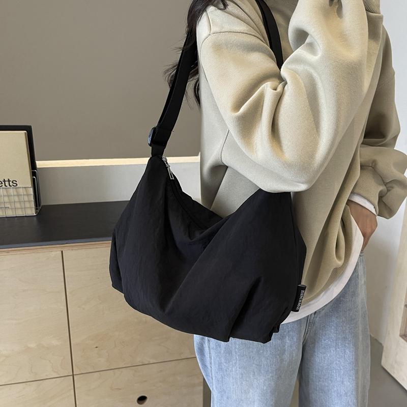 Τσάντα Ώμου Μονόχρωμη Μεγάλης Χωρητικότητας Τσάντα Χιαστί Γυναικεία Τσάντα Μασχάλης