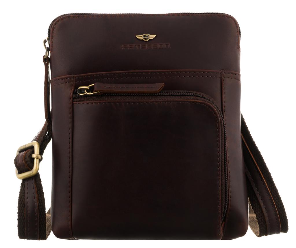 PTN 1904E-OPU-0352 Brown Leather Bag