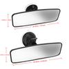 Wide-angle Rearview Mirror Interior Rear View Mirror Universal Car-styling Car Rear Mirror Adjustable Suction Cup 360° Rotates