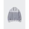 Uniqlo Japan Washable Knit Ribbed Polo Sweater
