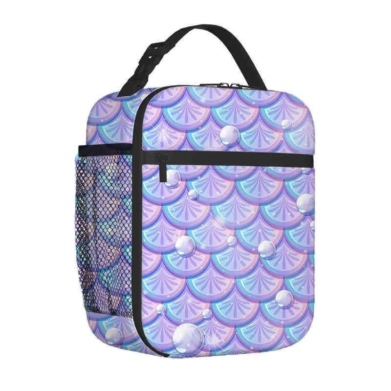Kids Insulated Lunch Bag With Full-Print Football Design Portable Cooler School Daycare Outdoor Activities