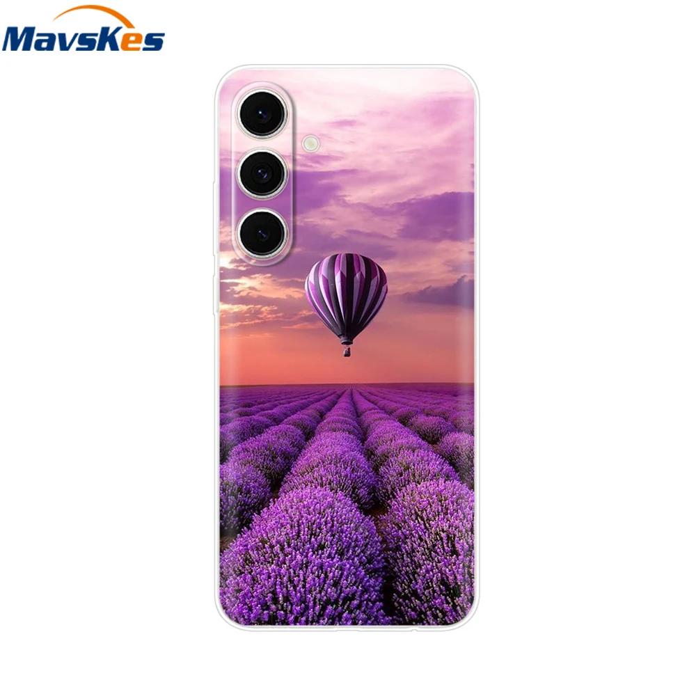 Soft Clear TPU Case For Samsung S24 FE Case Silicon Bumper Shockproof Back Cover For Samsung Galaxy S24 FE Ultra Plus S24FE S24+