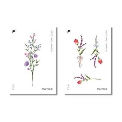 FAKE.TTT P Tattoo Sticker Set