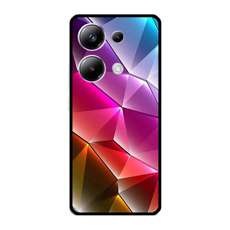 For Redmi Note 13 Pro 5G Cases Note 13 5G 4G Fashion Cool Soft TPU Silicone Phone Covers for Xiaomi Redmi Note 13R Pro 5G Note13