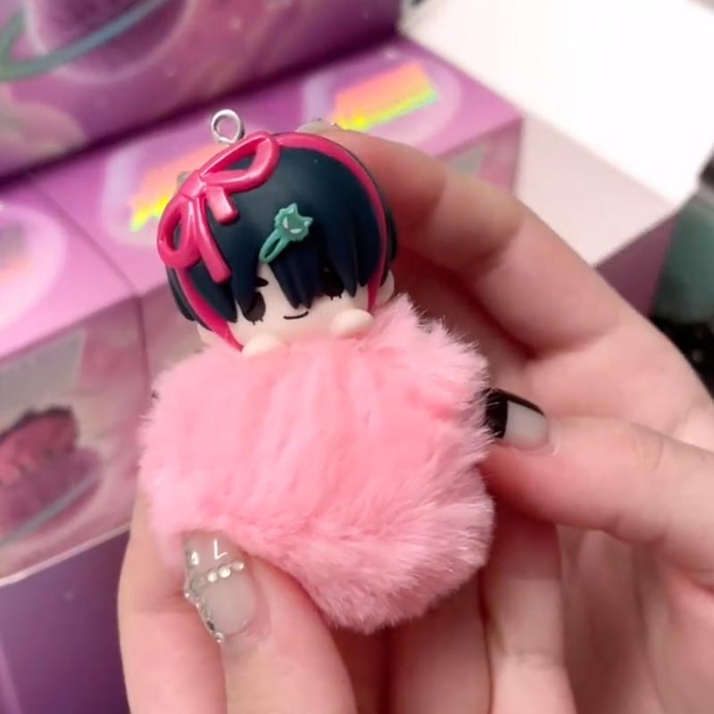 Original Till Sua Ivan MiZi Hyuna Maumet Alien Stage Luka Mini Plush Student Backpack Keychain Ornaments Fans Gifts ALIENSTAGE Cuddly Stuffed Fluffy