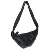 Lemaire Cotton Croissant Bag Croissant Shoulder Bag Medium Women's Black BG0001-LF1329-BK999