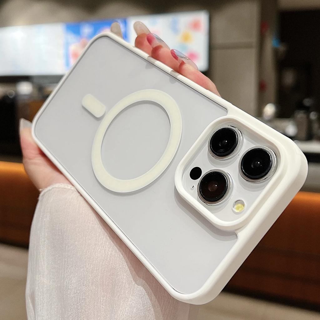 Slim Fit Magnetic Case for For Iphone 17 16 15 14 Plus 13 12 11 Pro Max Case For Magsafe Transprent Case Shockproof Protective Cover