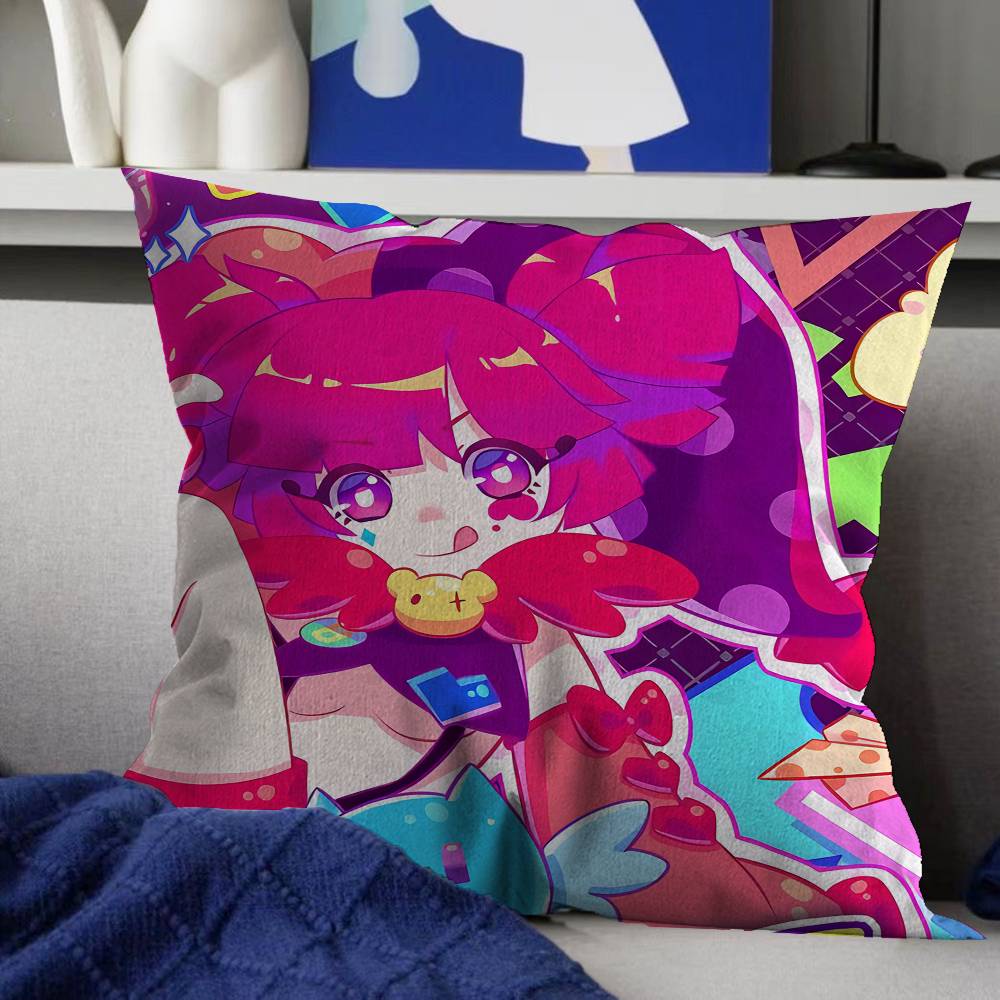 

Muse Dash Decorative Room Aesthetics Pillow Case Home Decor Bedroom Sofa Bed Couch Pillow Cover 45x45 30x30 cm