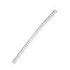 100PCS 6.4mm White   Size 34 Teeth 3:1 Double   Wires Binding Wire Calendar Binding Iron