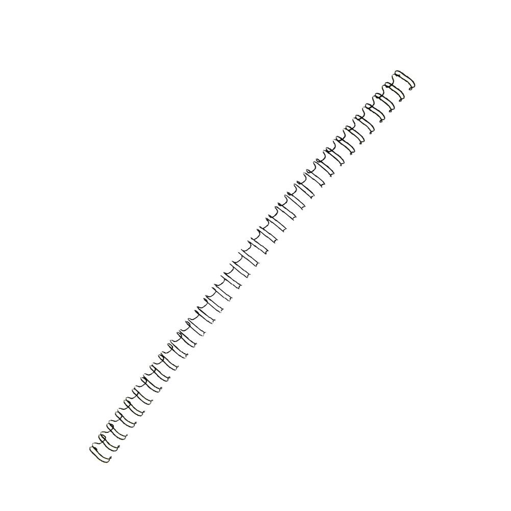 100PCS 6.4mm White Size 34 Teeth 3:1 Double Wires Binding Wire Calendar Binding Iron